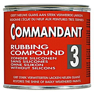 Commandant Autoreiniger en was 3 Rubbing Compound (500 g, Blik)
