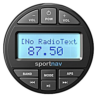 Sportnav Equipo de música marino SPOH825 (12 V V)