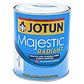 Jotun Esmalte de color Majestic Radiant (Blanco, 750 ml, Satinado)