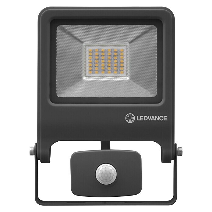 Ledvance LED-Sensor-Strahler (2.700 lm, 4.000 K, L x B x H: 17 x 6,6 x 22,3 cm, IP44) | BAUHAUS