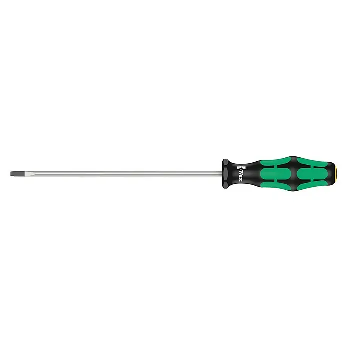 Wera Kraftform Plus Schraubendreher 335 - Klingenlänge: 150 mm, Klingenbreite: 3 mm - Hochwertiger Wera Schraubendreher mit ergonomischem Griff für komfortables Arbeiten und präzise Ergebnisse. Ideal für Profis und Heimwerker.