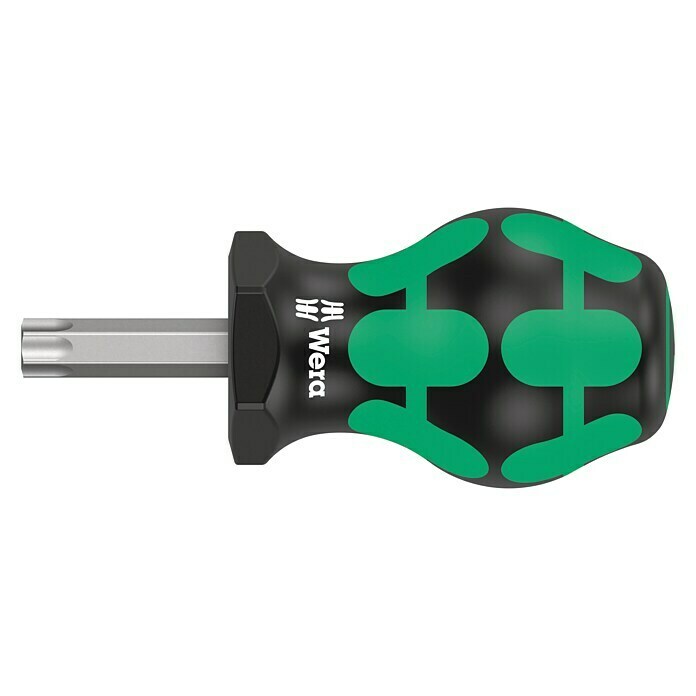 Wera Kraftform Plus Schraubendreher 367 TORX® StubbyTX 40, Klingenlänge: 25 mm Front View