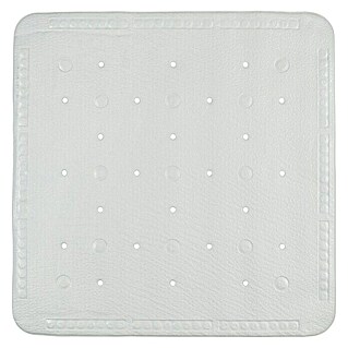 Diaqua Duscheinlage Smoothie (54,5 x 54,5 cm, PVC, Weiß)