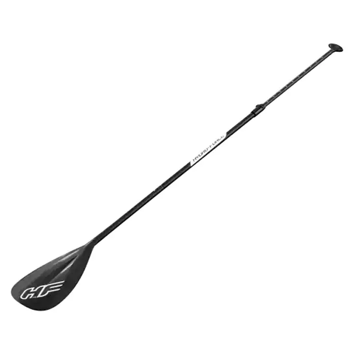 Bestway Hydro Force Paddle surf Sea Breeze - L x An x Al: 3,05 m x 84 cm x 12 cm, Carga útil: 120 kg, Hinchable - Remo con pala negra y mango largo para los entusiastas del remo. Ideal para stand-up paddle surf o kayak, combina ligereza y rendimiento.
