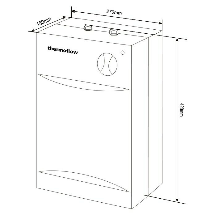 Thermoflow Obertischspeicher OT 5Ohne Armatur, 5 l, 2.000 W Unknown