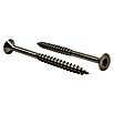 Profi Depot Tornillo tirafondo A2 (Diámetro: 4,5 mm, Largo: 60 mm, Acero inoxidable, TX para accionamientos TORX, Rosca parcial, 100 uds.)