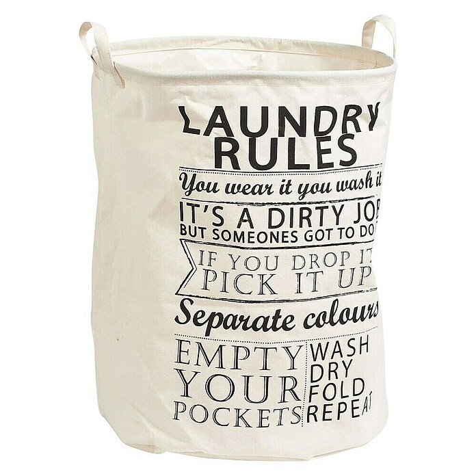 Zeller Wäschesammler Laundry Rules