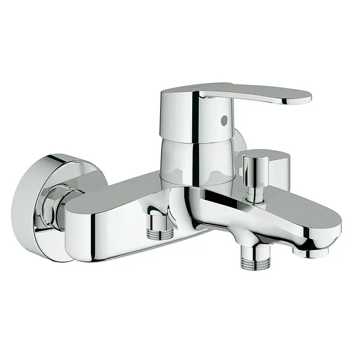 Grohe Eurostyle Cosmopolitan Grifo monomando de bañera - Profundidad del grifo: 173 mm, Cromo, Brillante - El brillante grifo de bañera con aspecto cromado es un verdadero punto de atracción y crea un ambiente moderno en el baño.