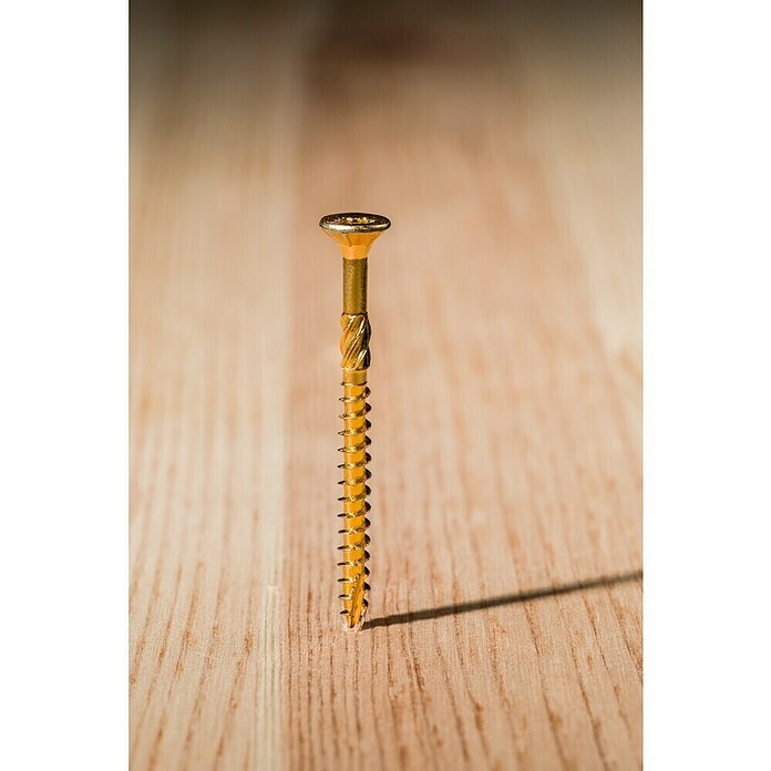 Profi Depot Mehrzweck-Schraube Turbo Drill (Ø x L: 4 x 50 mm, TX für TORX-Antriebe, Senkkopf, 200 Stk.)