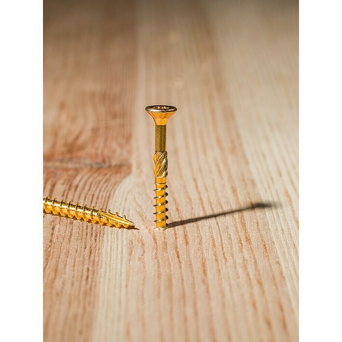 Profi Depot Mehrzweck-Schraube Turbo Drill (Ø x L: 4 x 50 mm, TX für TORX-Antriebe, Senkkopf, 200 Stk.)