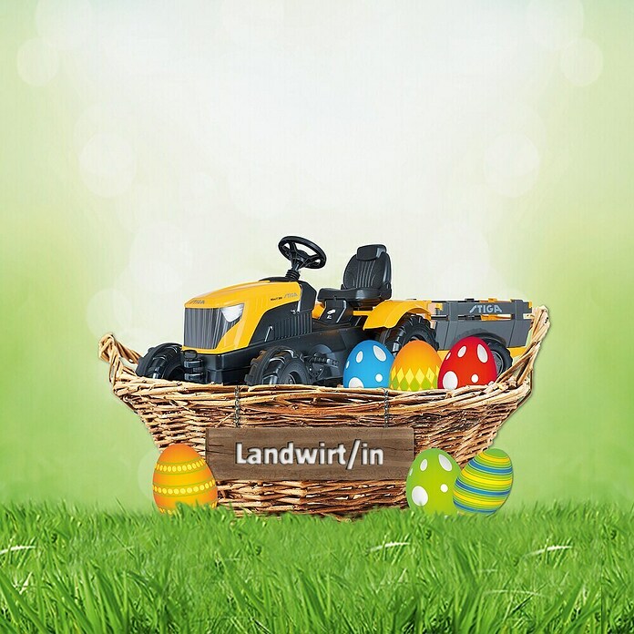 Stiga Kinder-Traktor Mini-T300 (Gelb, Geeignet für: Kinder)