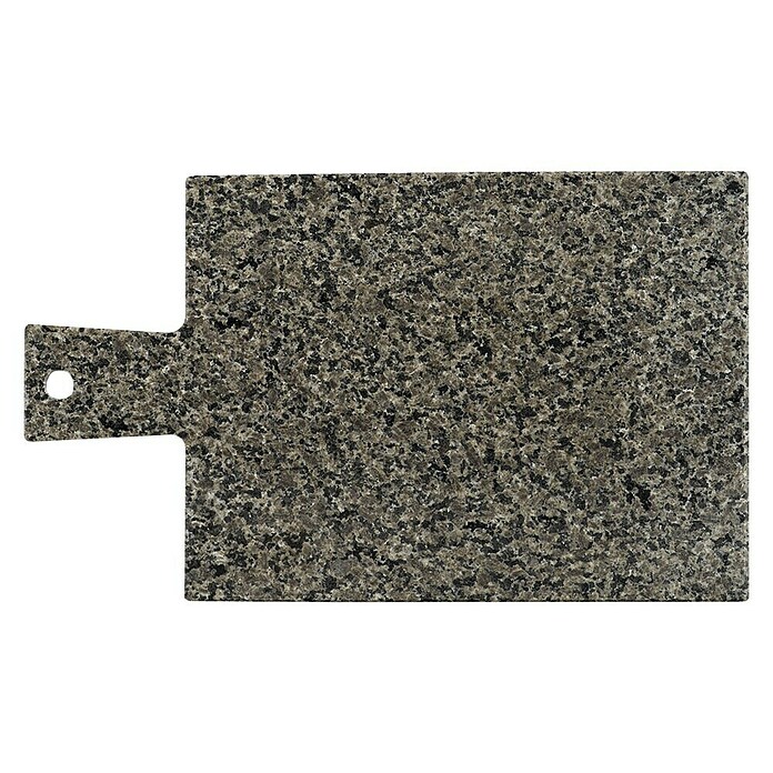 Zeller Servierplatte Granit mit Griff
