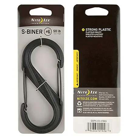 Nite Ize  Mosquetón doble S-Biner