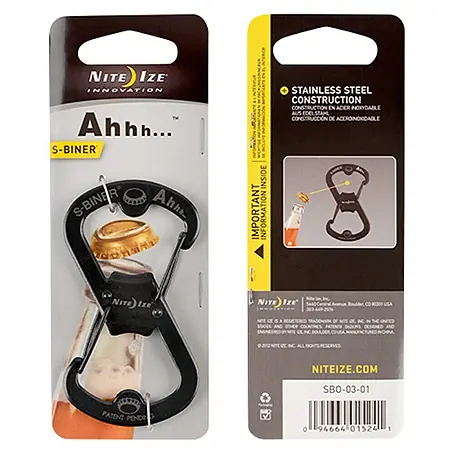 Nite Ize  Mosquetón doble S-Biner