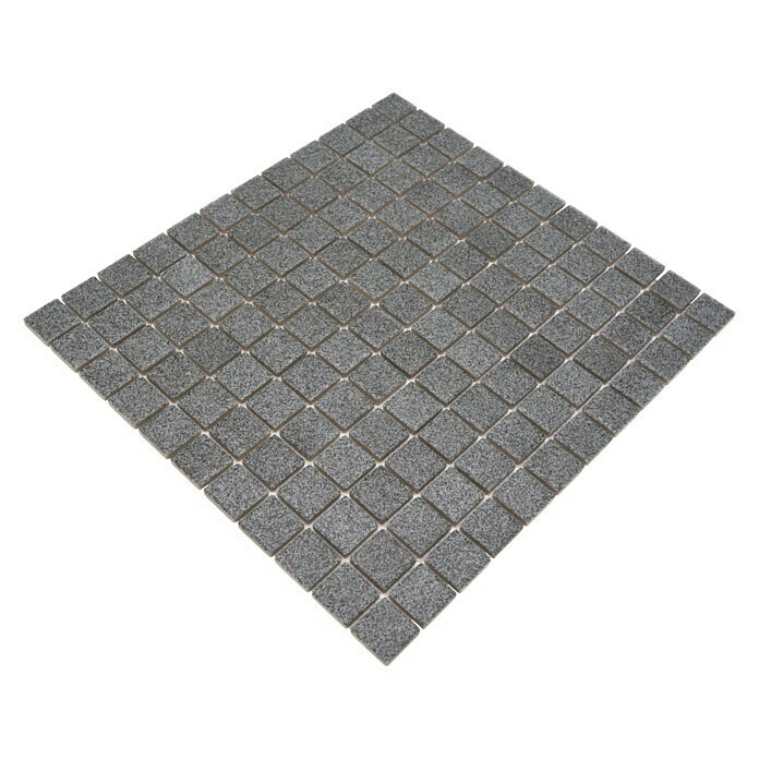 Mosaikfliese Quadrat AT 900 (33 x 30,2 cm, Grau, Matt)