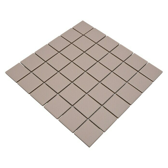 Mosaikfliese Quadrat Uni CU 243 (29,8 x 29,8 cm, Beige, Matt)