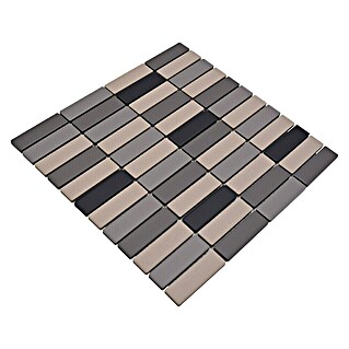 Mozaik pločica Stäbchen Mix CU ST 011 (29,7 x 29 cm, Sivo-bež, Mat)