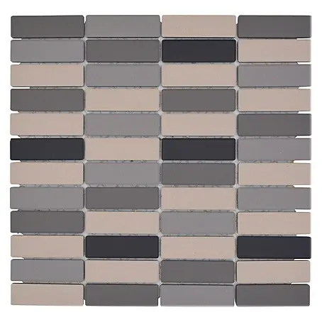 Mosaikfliese Stäbchen Mix CU ST 011