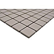 Mosaikfliese Quadrat Uni CU 040 (32,7 x 30,2 cm, Beige, Matt)