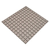 Mosaikfliese Quadrat Uni CU 040 (32,7 x 30,2 cm, Beige, Matt)