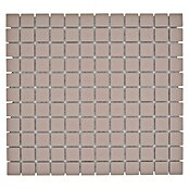 Mosaikfliese Quadrat Uni CU 040 (32,7 x 30,2 cm, Beige, Matt)