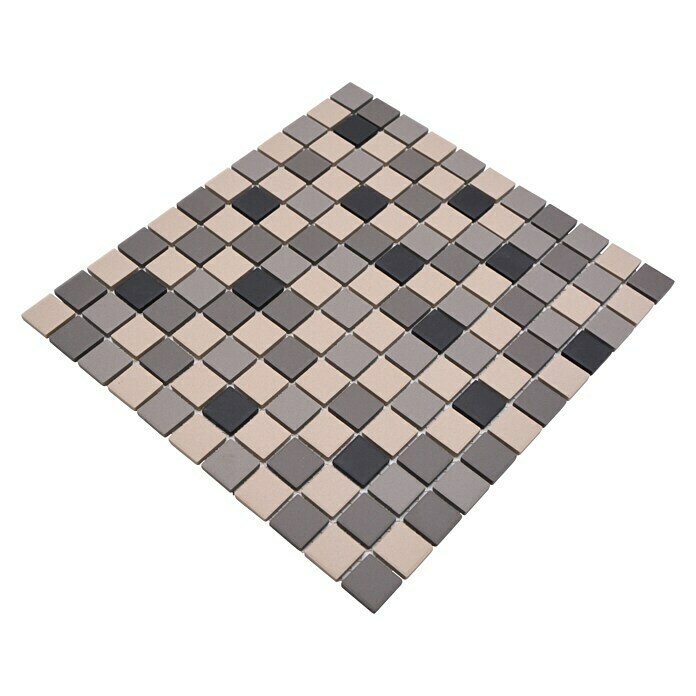 Mosaikfliese Quadrat Mix CU 010 (32,7 x 30,2 cm, Beige, Matt)