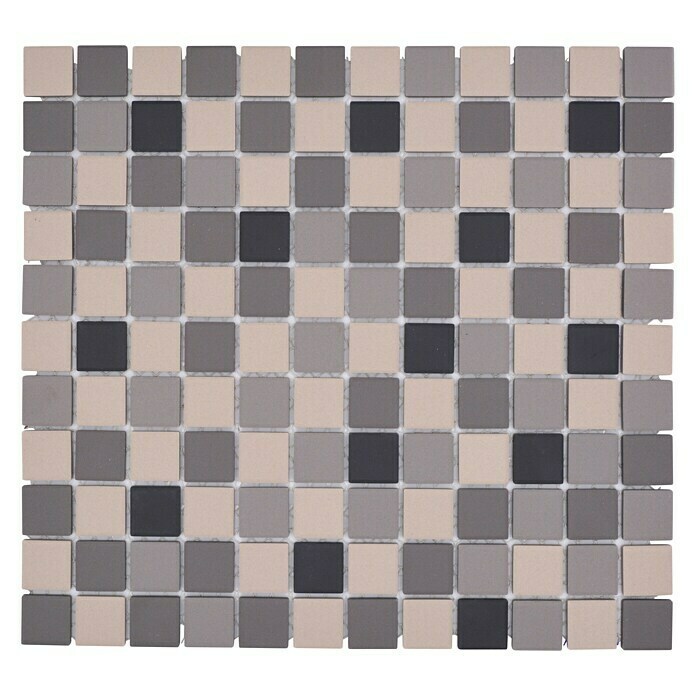 Mosaikfliese Quadrat Mix CU 010 (32,7 x 30,2 cm, Beige, Matt)