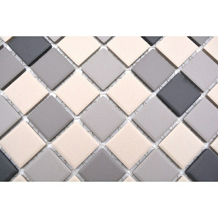 Mosaikfliese Quadrat Mix CU 010 (32,7 x 30,2 cm, Beige, Matt)