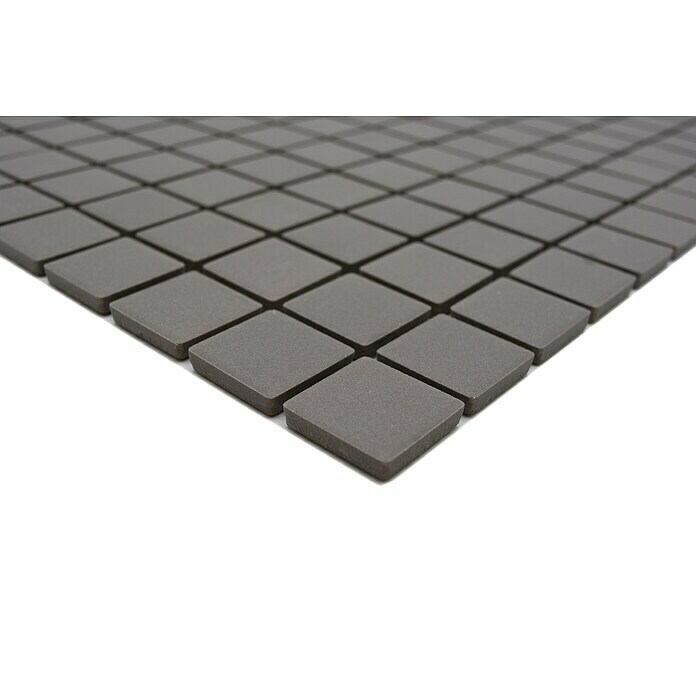 Mosaikfliese Quadrat Uni CU 030 (32,7 x 30,2 cm, Grau, Matt)