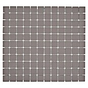 Mosaikfliese Quadrat Uni CU 030 (32,7 x 30,2 cm, Grau, Matt)