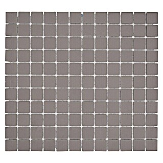 Mosaikfliese Quadrat Uni CU 030 (32,6 x 30 cm, Grau, Matt)