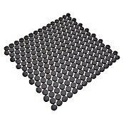 Mozaik pločica Knopf Uni CU K289  (31,5 x 29,4 cm, Crne boje, Mat) | BAUHAUS