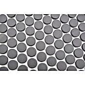 Mozaik pločica Knopf Uni CU K289  (31,5 x 29,4 cm, Crne boje, Mat) | BAUHAUS