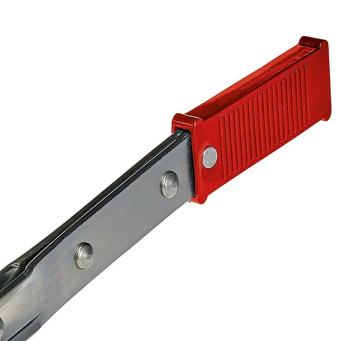 Einhell Handhebelseilzug TC-LW 2000 - Tragkraft: 2.000 kg - Nahaufnahme einer Zange mit rotem Griff, ideal für Präzisionsarbeiten und sicheren Halt.