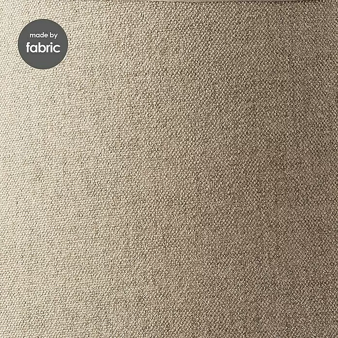 Home Sweet Home Lampenschirm Melrose - Ø x H: 14 x 16 cm, Taupe, Stoff, Oval - Detailaufnahme