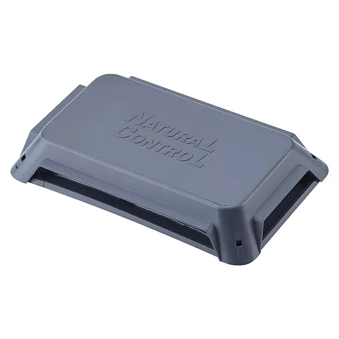 Swissinno Natural Control Trampa para parásitos - Trampa adhesiva, 2 ud. - Caja de cebo Natural Control gris, que ofrece una solución eficaz para el control de plagas para uso en interiores y exteriores.