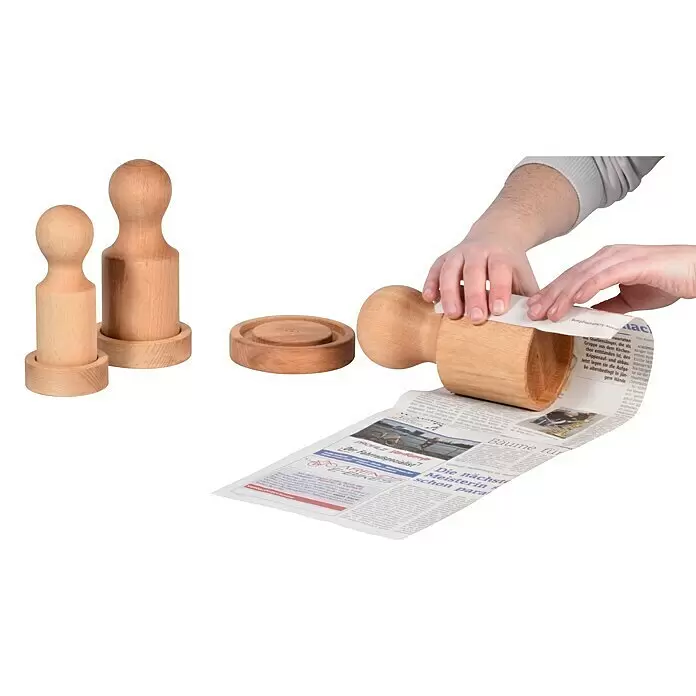 Dobar Papiertopfpressen-Set - 3 -tlg. - Anwendungsbeispiel