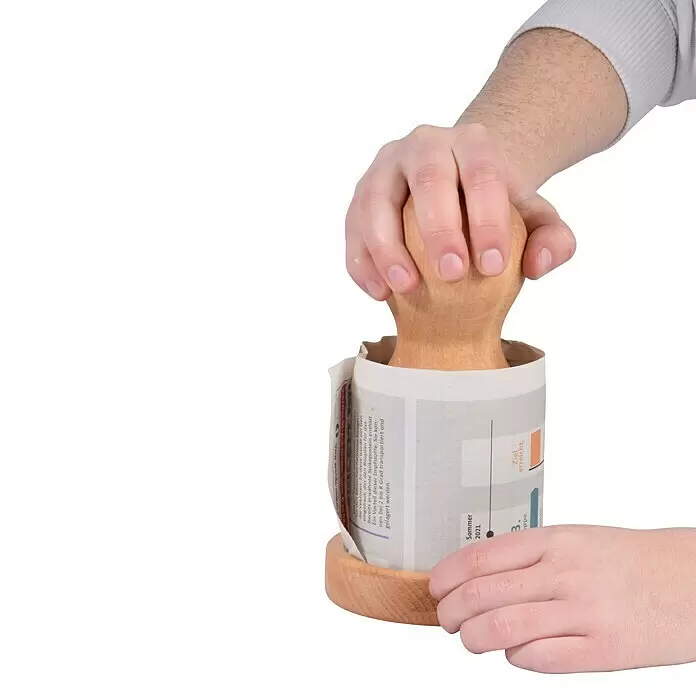 Dobar Papiertopfpressen-Set - 3 -tlg. - Anwendungsbeispiel