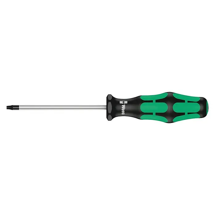 Wera Kraftform Plus Schraubendreher 367 TORX® - TX 10, Klingenlänge: 80 mm - Hochwertiger Wera Torx Schraubendreher mit ergonomischem Griff für präzises Schrauben und komfortable Handhabung. Ideal für professionelle Anwender.