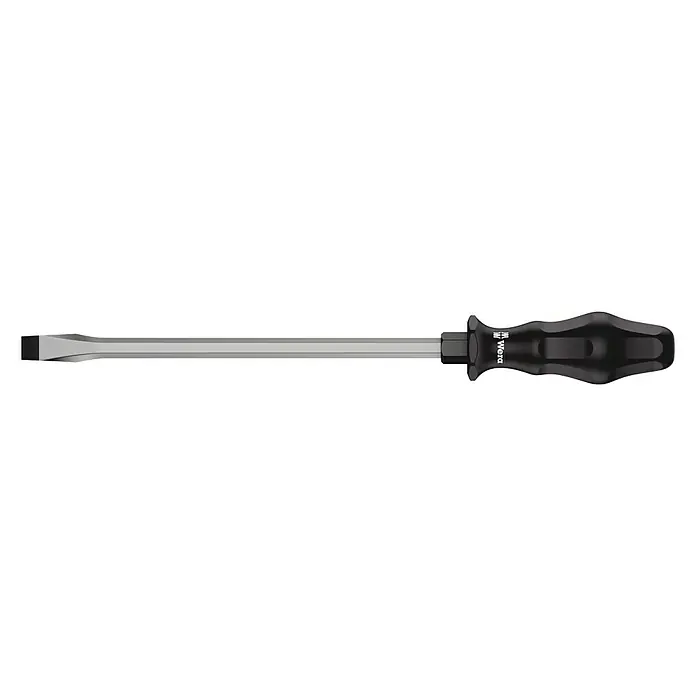 Wera Kraftform Plus Schraubendreher 932 A - SL 2,5 x 14 mm, Klingenlänge: 250 mm - Schlitz-Schraubendreher von Wera mit ergonomischem Griff für komfortables Schrauben und hohe Drehmomentübertragung. Ideal für präzise Arbeiten.