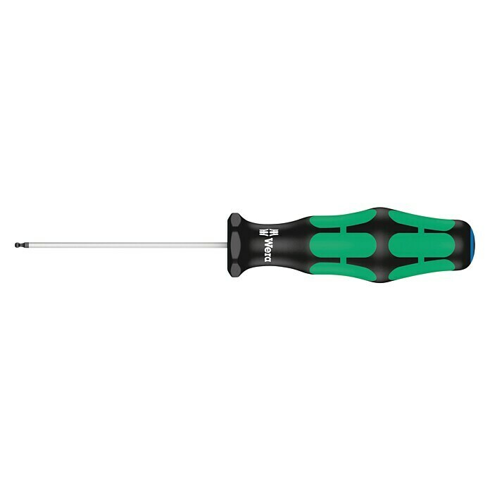 Wera Kraftform Plus Schraubendreher 352SL 1,5 mm, Klingenlänge: 60 mm Front View