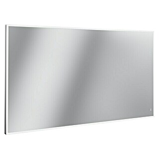 Camargue Lichtspiegel Frame (120 x 68 cm, Leuchtmittel, Mit eckigen Kanten)