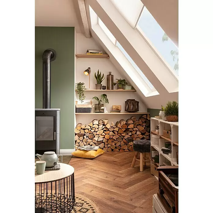 Fireplace Kaminofen Brasil - 6 kW, Raumheizvermögen: 108 m³, Material Verkleidung: Speckstein, Schwarz - Stimmungsaufnahme