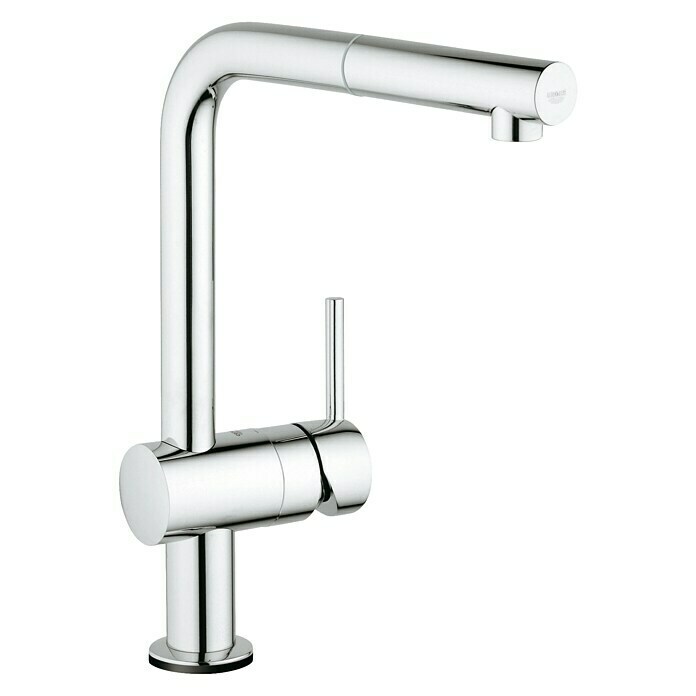 Grohe Spültischarmatur Minta TouchTouch-Wasseraktivierung, Chrom, Glänzend Diagonal View