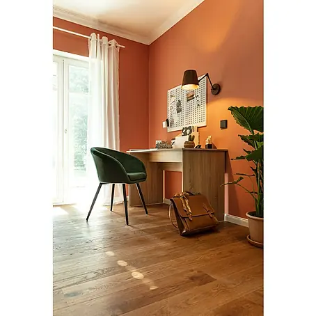 Living by Haro Designbodenmuster Eiche Mokkabraun