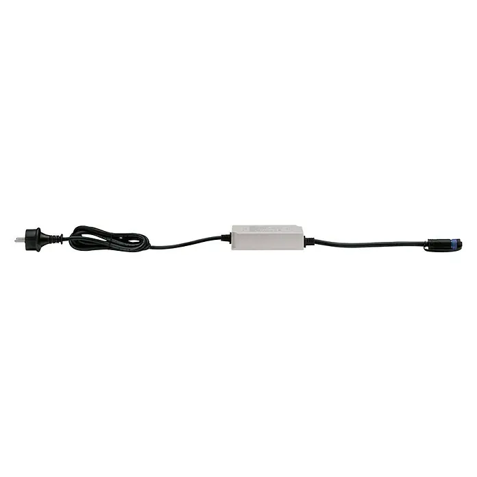 Paulmann Plug & Shine LED-TrafoMax. Leistung: 75 W, 24 V, Silber, IP67 - Netzteil für LED-Beleuchtung mit Stecker und Anschlusskabel für eine einfache Installation. Ideal für LED-Streifen oder andere LED-Anwendungen.