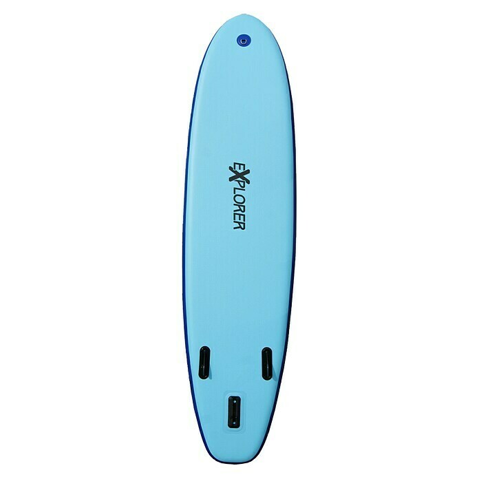 Explorer SUP-Board-Set 320L x B x H: 320 x 76 x 15 cm, Nutzlast: 130 kg, Blau, Aufblasbar View From Below