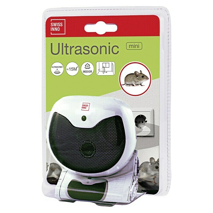 Swissinno Ultrazvučni rastjerivač glodavaca Mini (Područje djelovanja: 15 m²)