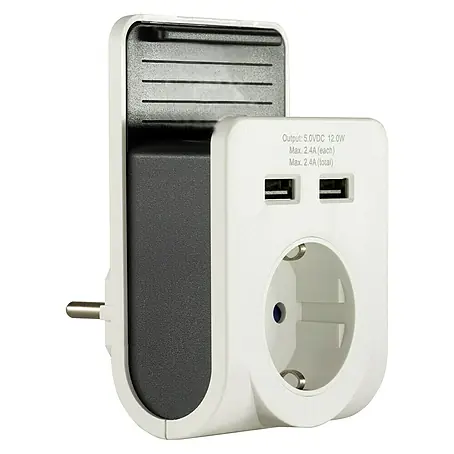 REV  USB-Ladegerät Zwischenstecker