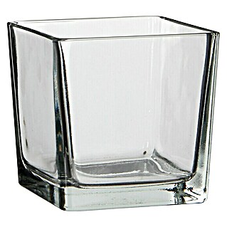 Vaza (D x Š x V: 12 x 12 x 12 cm, Prozirno, Staklo)